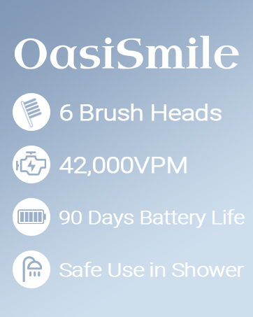 OasiSmile Sonic Electric Toothbrush