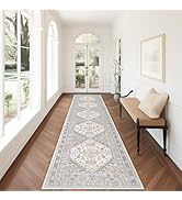 zesthome Washable Runner Rug 2.5x12 - Stain Resistant Entryway Rug,Ultra-Thin Kitchen Rugs, Anti ...