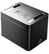 Vaydeer Metal Timed Lock Box, Phone Lockbox with Timer, Time Locking Safe, Self-Control Container...