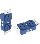 Tertullus Outlet High End Duplex Receptacle 20 Amp 125/250 Volt Audiophile Electrical Wall Outlet...