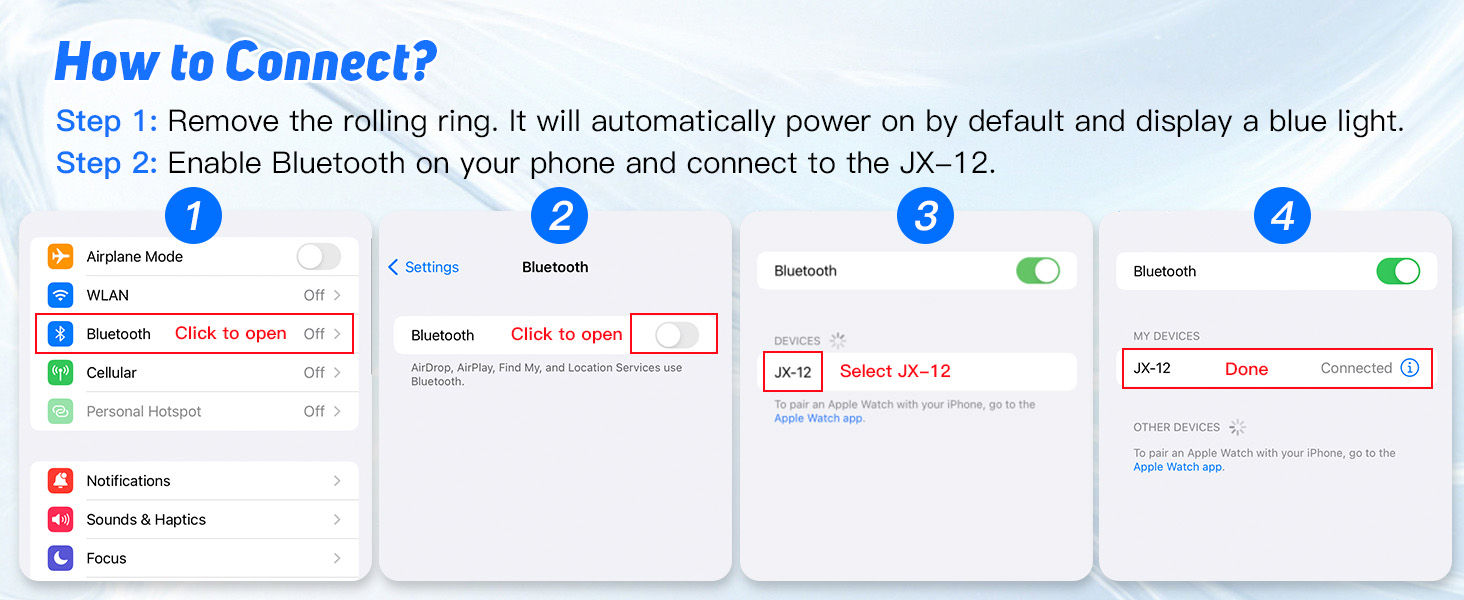 Scrolling Ring Remote Control for Tiktok