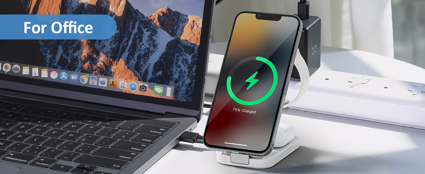 wireless charge station for iphone