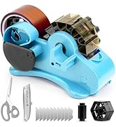 THINKLEARN Heat Tape Dispenser - Sublimation Heat Transfer Tape Dispenser with Scissors and Utili...
