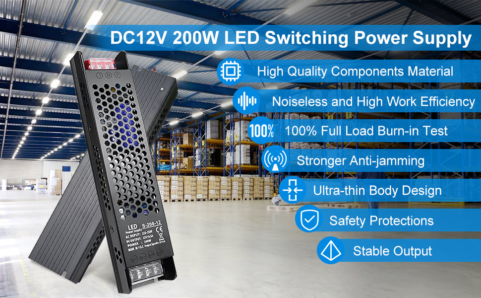 12 volt power supply