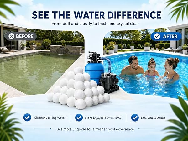 POOL FILTER BALLS