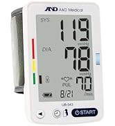 A&amp;D Medical Premium Wrist Pressure Monitor (UB-543)