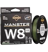 SeaKnight MANSTER W8 II 164Yds/ 328Yds/ 547Yds 8Strands PE Braided Line, Super Smooth-Abrasion Re...
