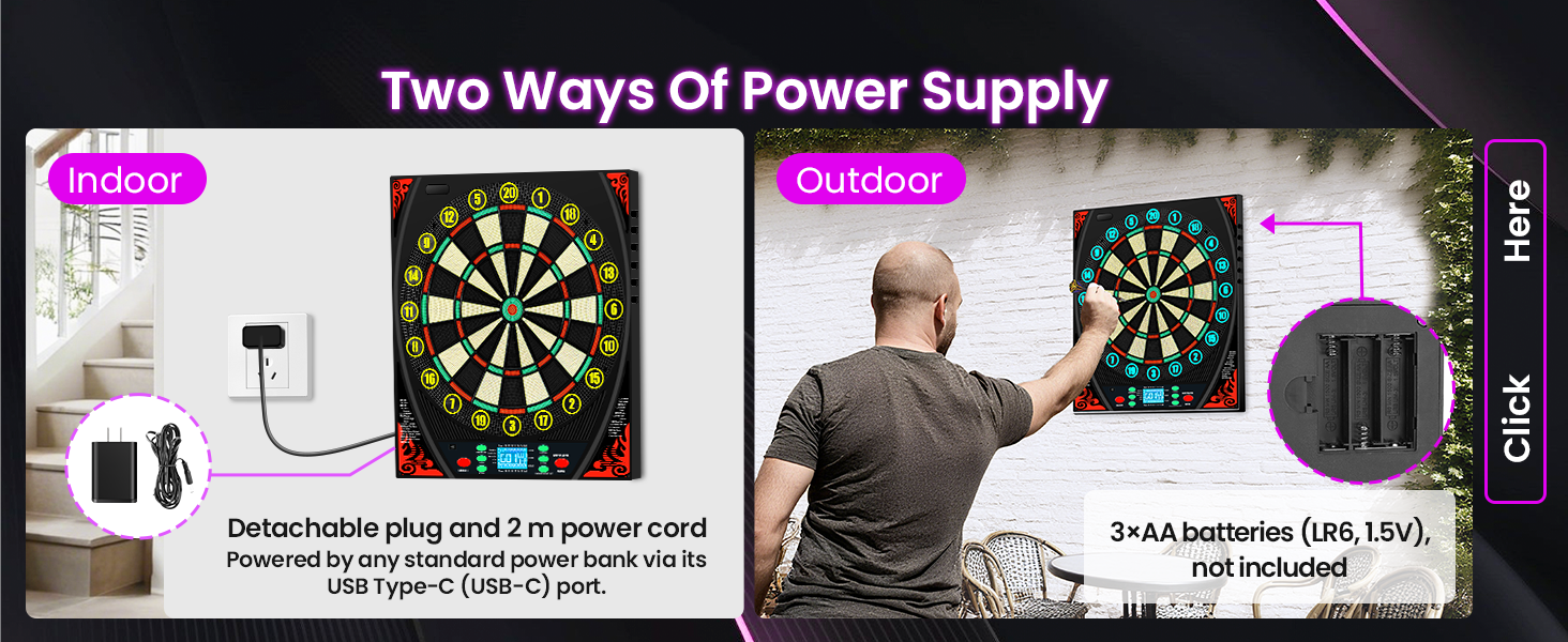 soft tip dart board