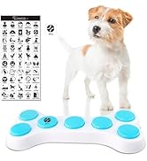 ANLIKY Dog Buttons for Communication, 7pcs Recordable Talking Buttons Set with Scene Stickers, Pe...
