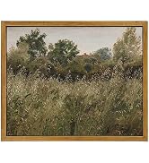 WITCOLOR Framed Canvas Wall Art, 8×10in Vintage Wall Art Decor for Living Room Nature Landscape B...
