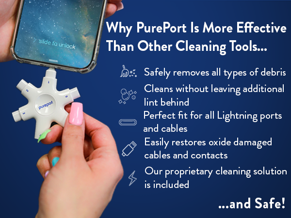 cleaner charger cell phone airpod cleaning tool charging multi-tool lightning charge cellphone brush