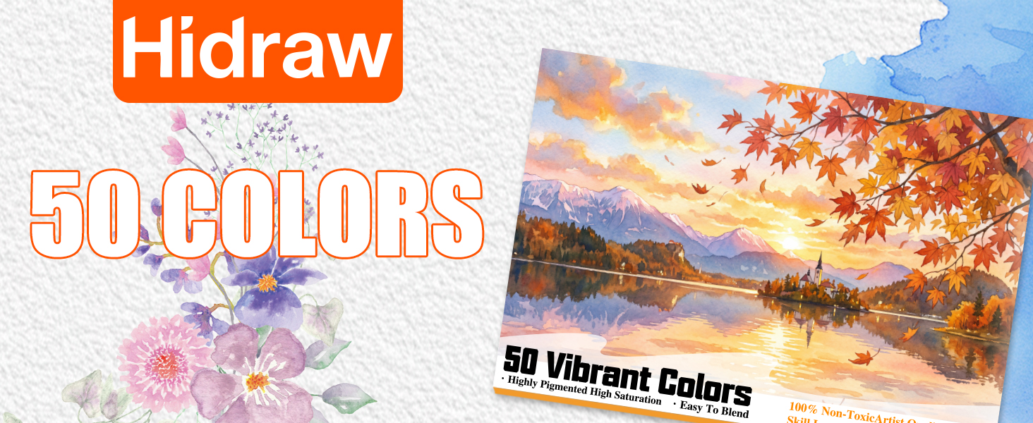 watercolor paint set