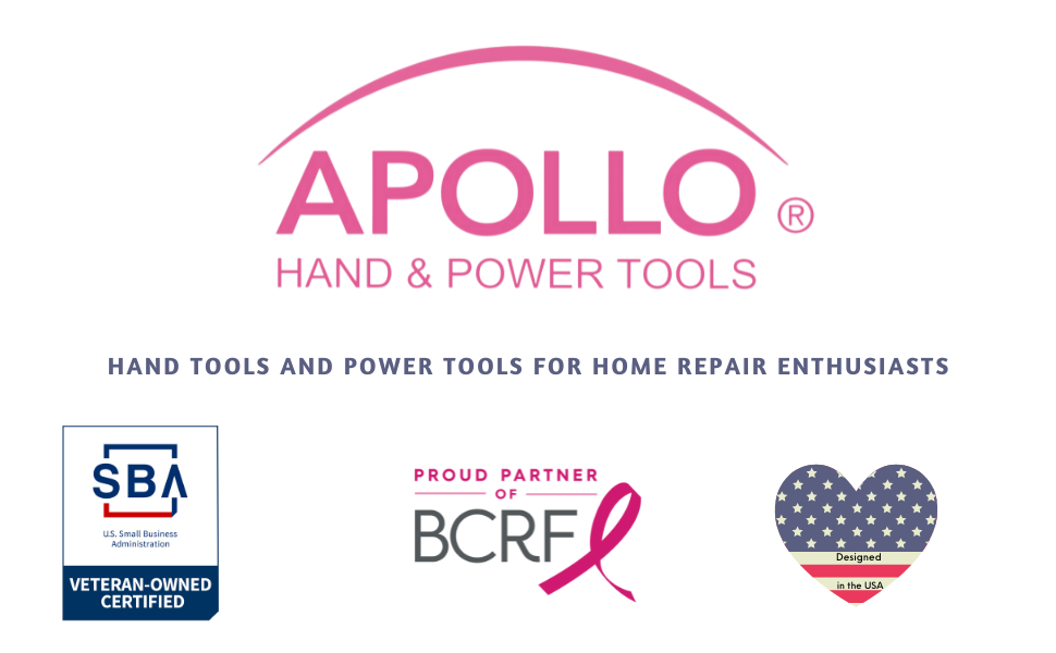 Apollo Tools is a Veteran-owned small business and proudly supports breast cancer research