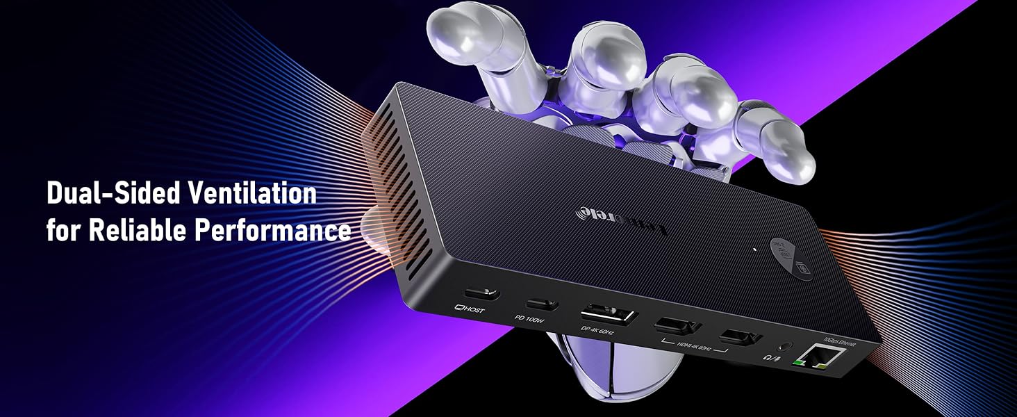 hdmi docking station dual monitor