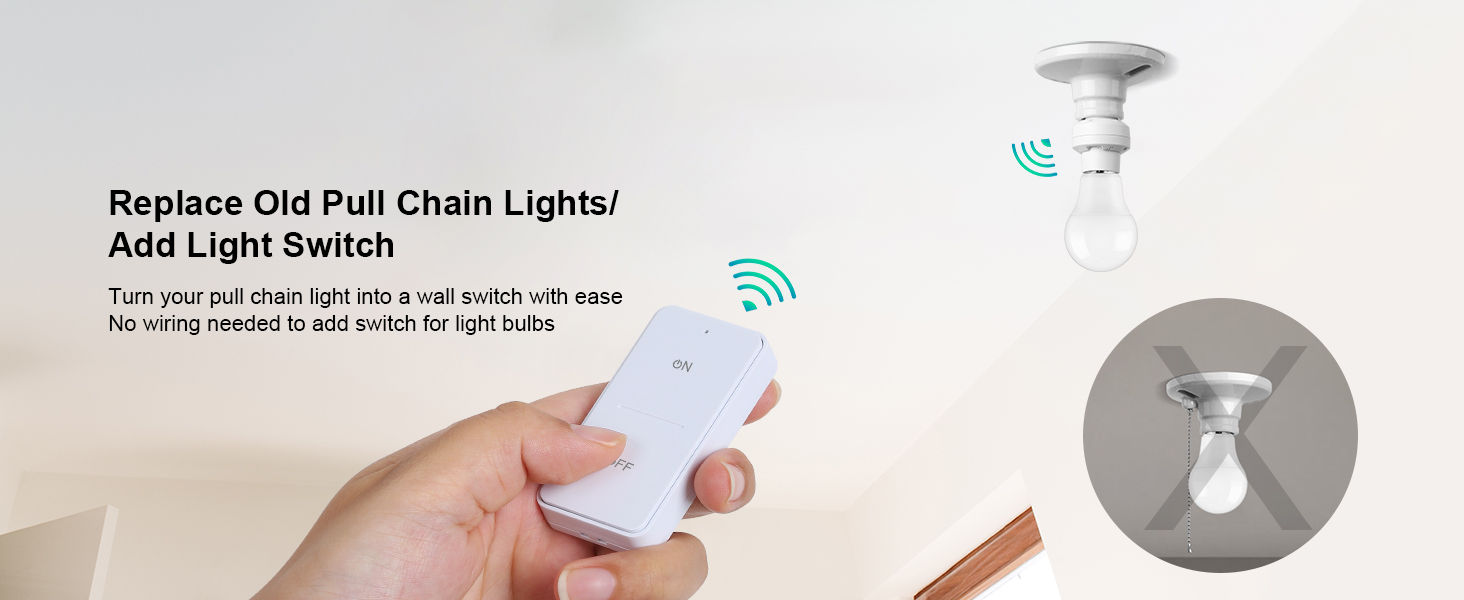 remote control light switch