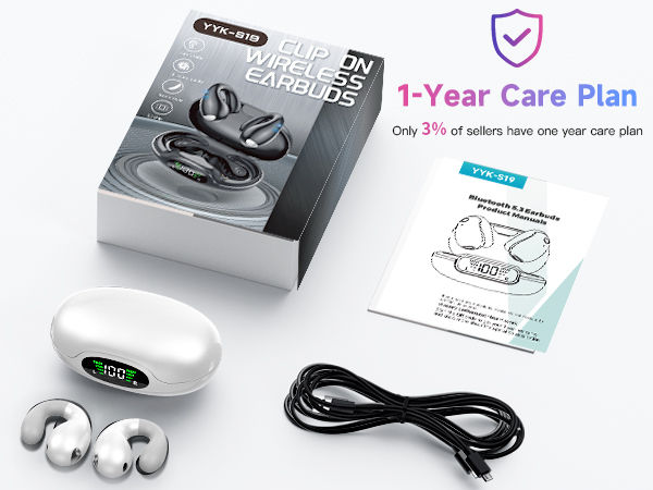 1 year Care Plan Wireless Earbuds