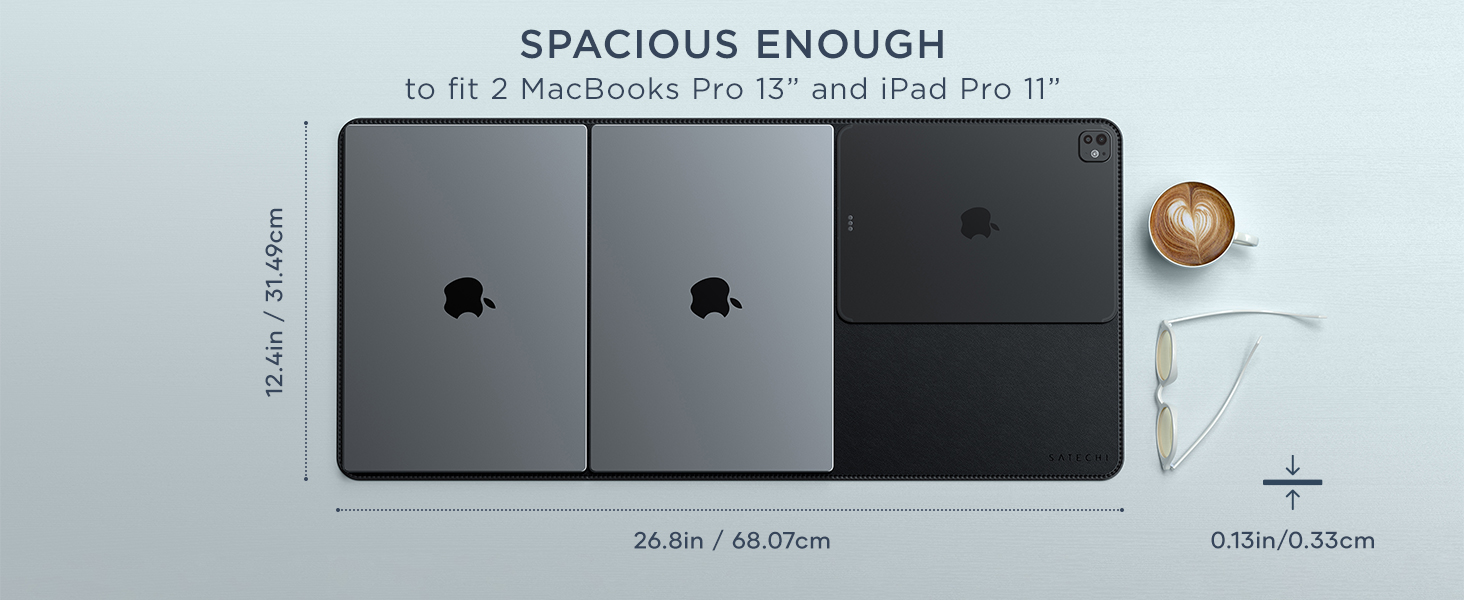 Vegan-Leather Premium Desk Mat