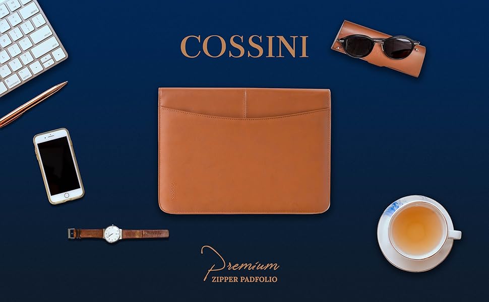 Cossini premium padfolio brown