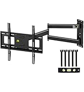 FORGING MOUNT Corner TV Wall Mount Long Arm TV Mount for 26"-65" TVs-Easy to Install Single Stud ...