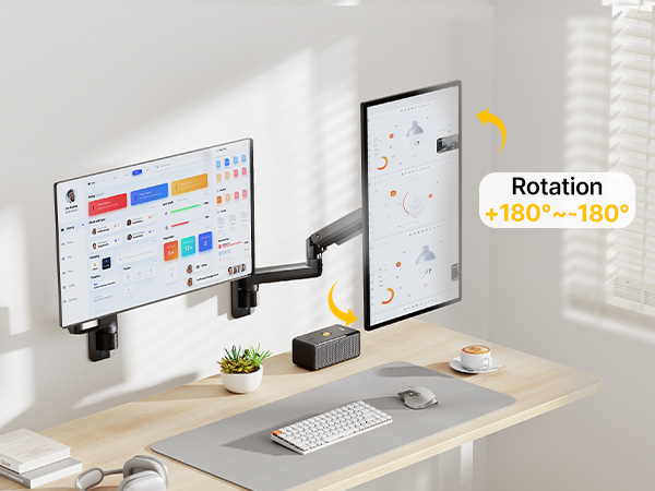 wall mount monitor arm
