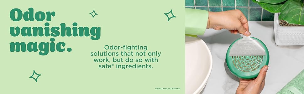 Odor-fighting solutions that not only work but do so with safe ingredients