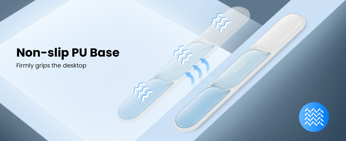 Silicone Gel Wrist Rest for Computer Keyboard