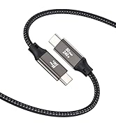 Getrish 80Gbps Thunderbolt 5 Cable, up to 120Gbps Bandwidth, 240W Fast Charging, 16K@60Hz, 4K@540...
