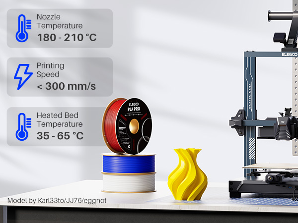 300mm/s fast printing speed