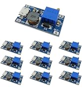 ??10-Pack MT3608 DC-DC Boost Converters – 2V-24V to 5V-28V 2A Step-Up Voltage Regulators with Mic...