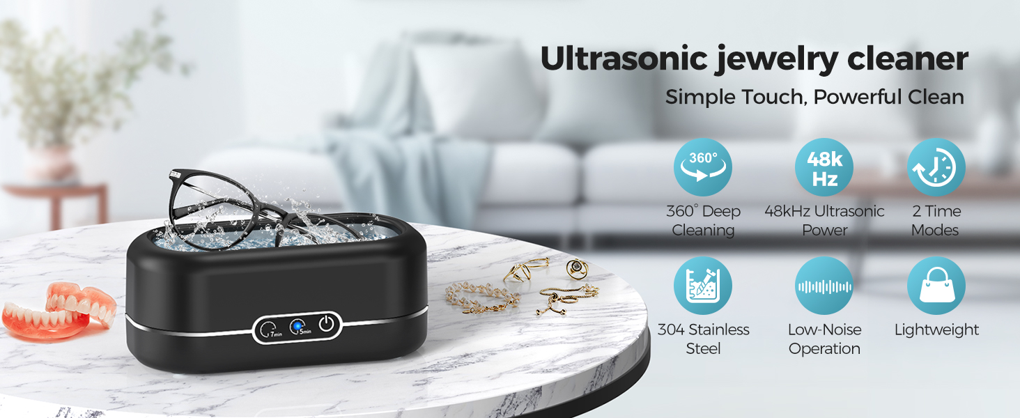 ultrasonic jewelry cleaner