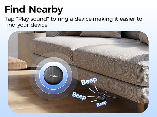MiLi Air Tracker Tags for iOS and Android