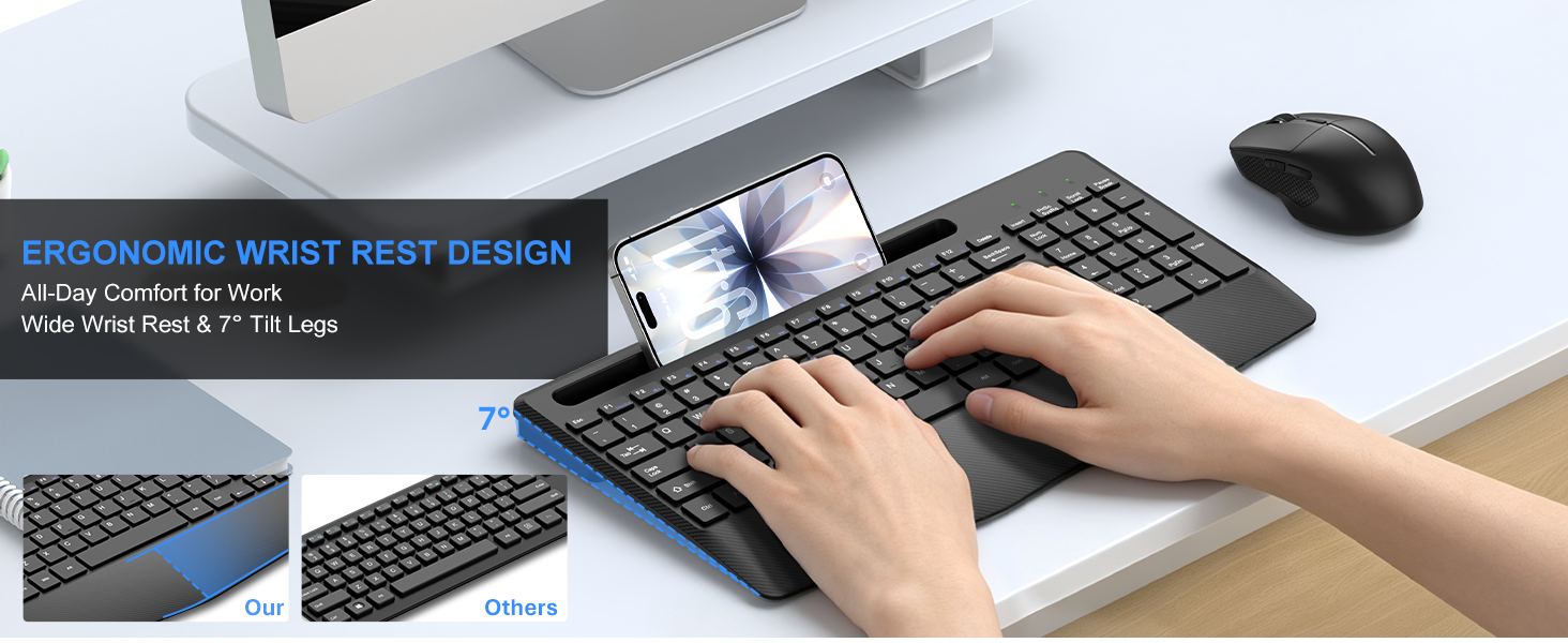 wireless keyboard mouse combo