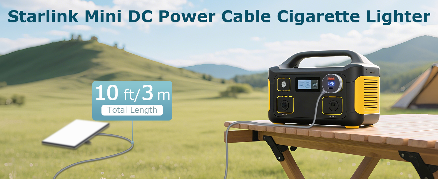 Starlink Mini Car Charge