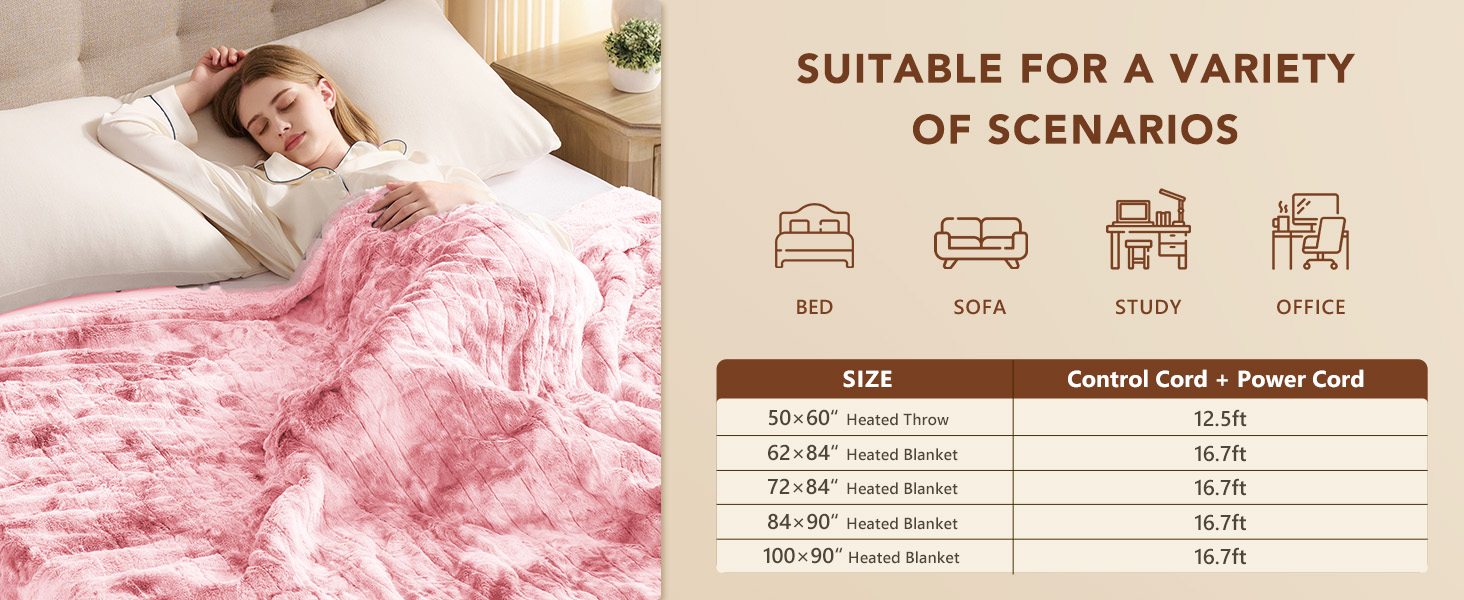 heating area is larger and the heat distribution is more uniform