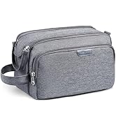 Vorspack Travel Toiletry Bag - Water Resistant Travel Bag for Toiletries, Cosmetics, Accessories,...