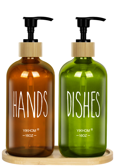 Glass Soap Dispenser