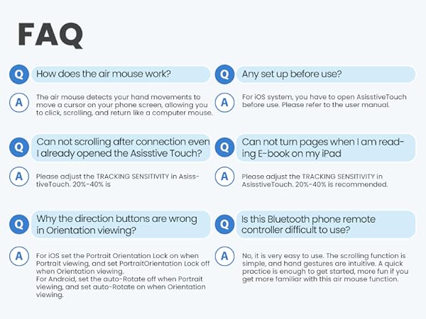finger scroller for iphone
