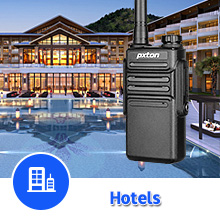 pxton walkie talkies hotel