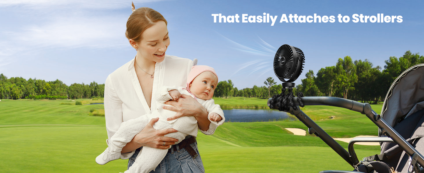 Stroller Fan