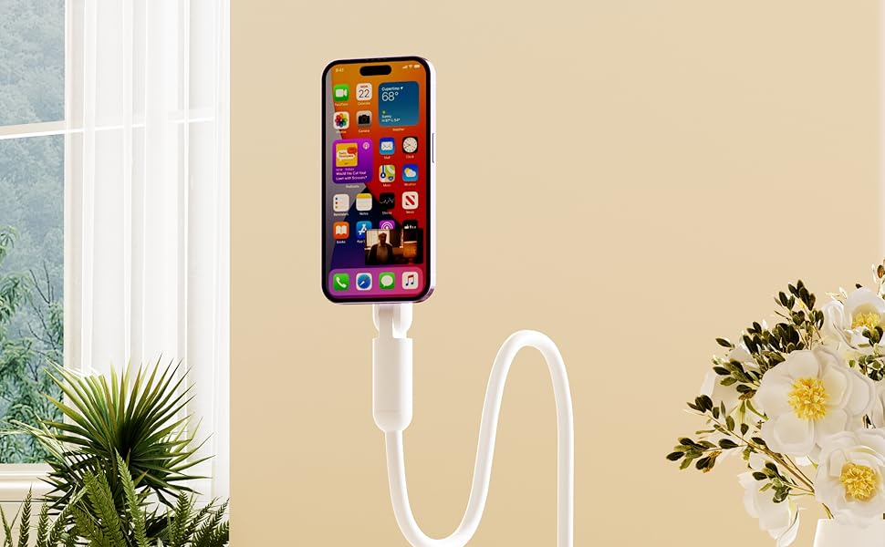 gooseneck phone holder