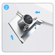 starlink pipe adapter mount kit