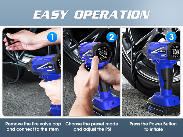 cordless tire inflator