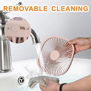 Removable for cleaning