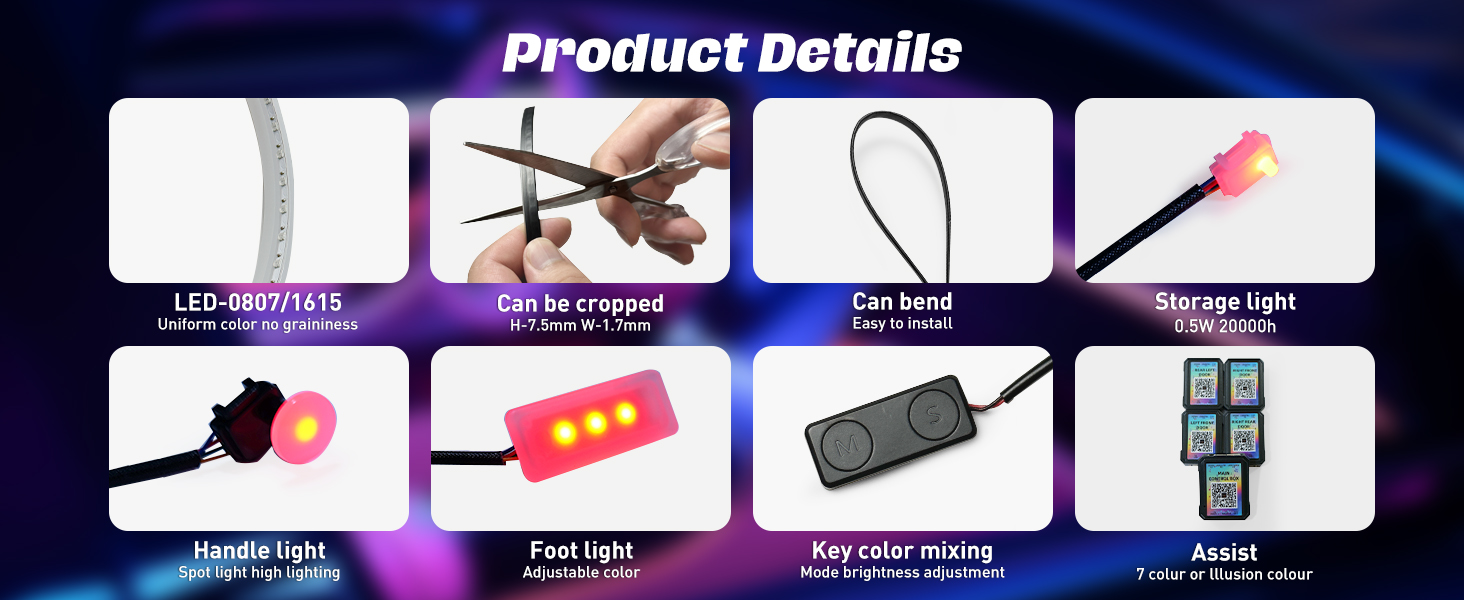 ambient led lights for car ambient lighting ambient lighting car interior acrylic led car light