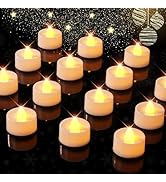 BEICHI Flameless TeaLights Candles with Timer,6 Hours On and 18 Hours Off in 24 Hours Cycle Autom...