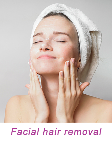facial hair removal
