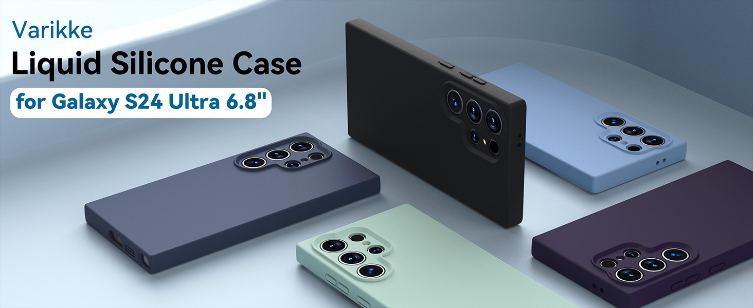 galaxy s24 ultra case silicone slim rubber gel