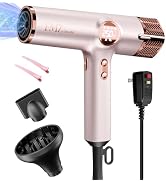 FMZ Professional Ionic Hair Blow Dryer with Smart Display, 1875W High Speed Brushless Motor for F...