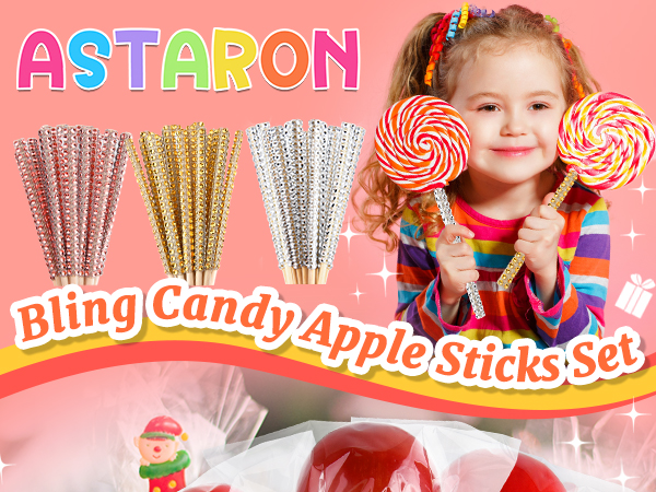 Candy Apple Sticks and Bags