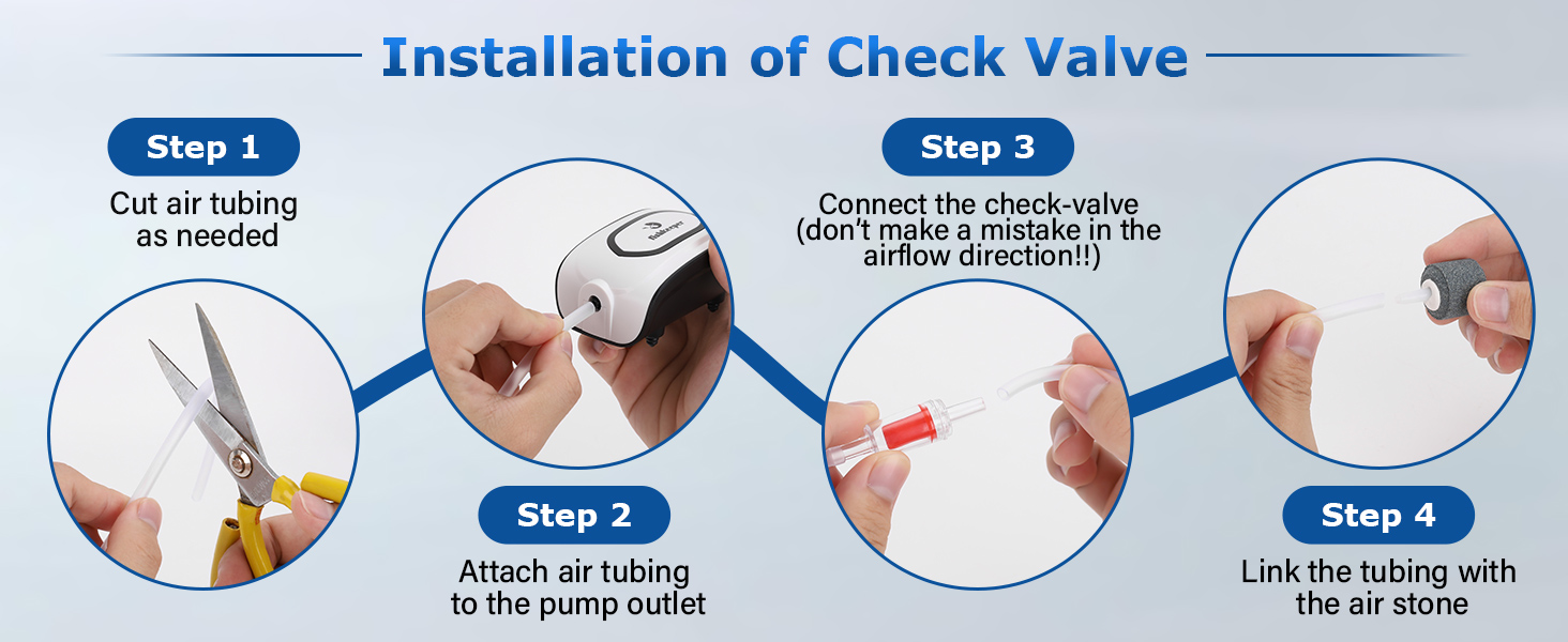 Quiet Aquarium Air Pump